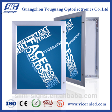 Outdoor waterproof Lockable advertising LED ight box