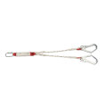 Fall Protection Shock Absorber Lanyard mit 2 Haken