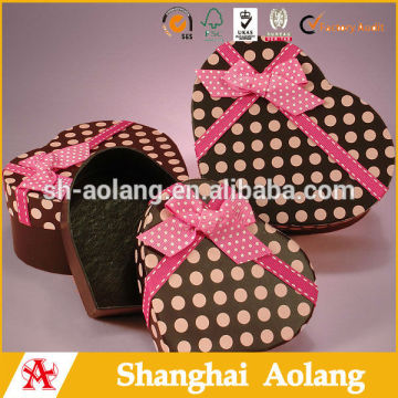 heart shape chocolate paper gift packaging boxes luxury candy packaging box