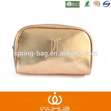 Gold PU Cosmetic Bag & Makeup Bag With High Quality