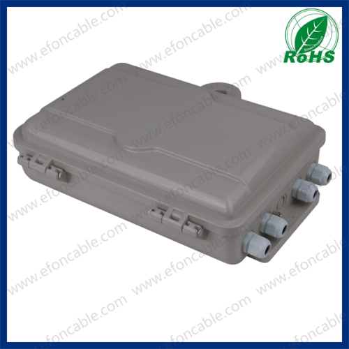 24 Port Plastic Material Optical Fiber Termination Box