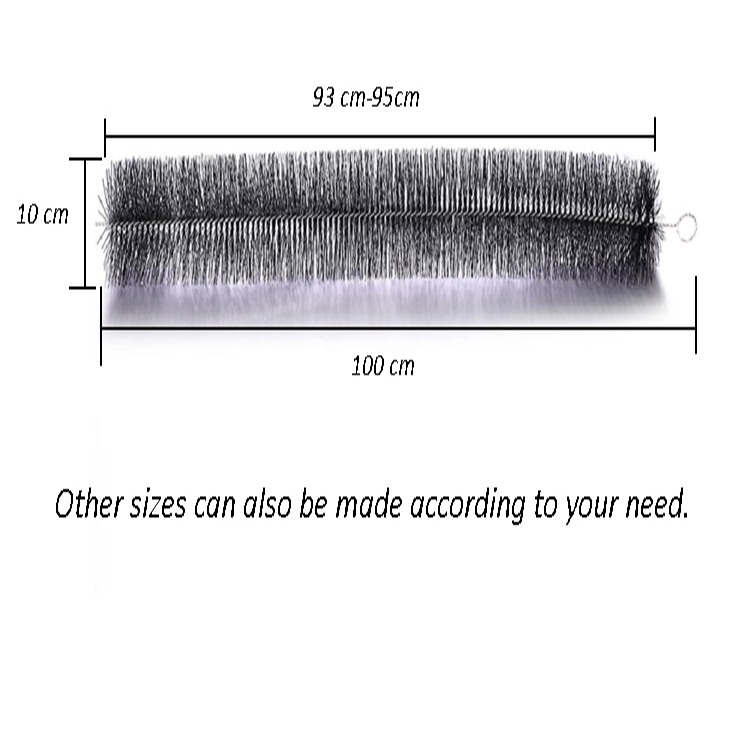 Aquarium filter cleaning brush