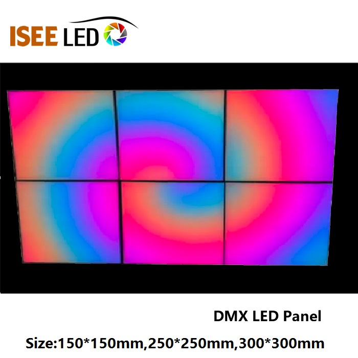 Lámpada de panel LED RGB SMD5050 DMX512