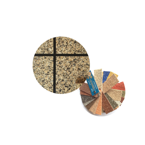 Multi-color granite flakes	for spray paint