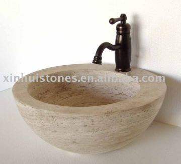 travertine sink/bowl/basin