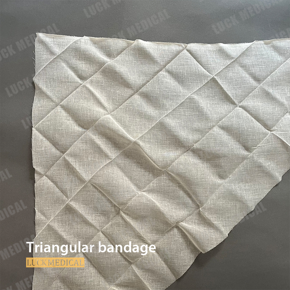 Bandage triangulaire pour blessure