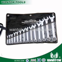 14PCS Combination Wrenches Set with Canvas Bag