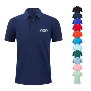 Factory Direct High Quality Custom Logo Unisex Uniform Golf Shirts