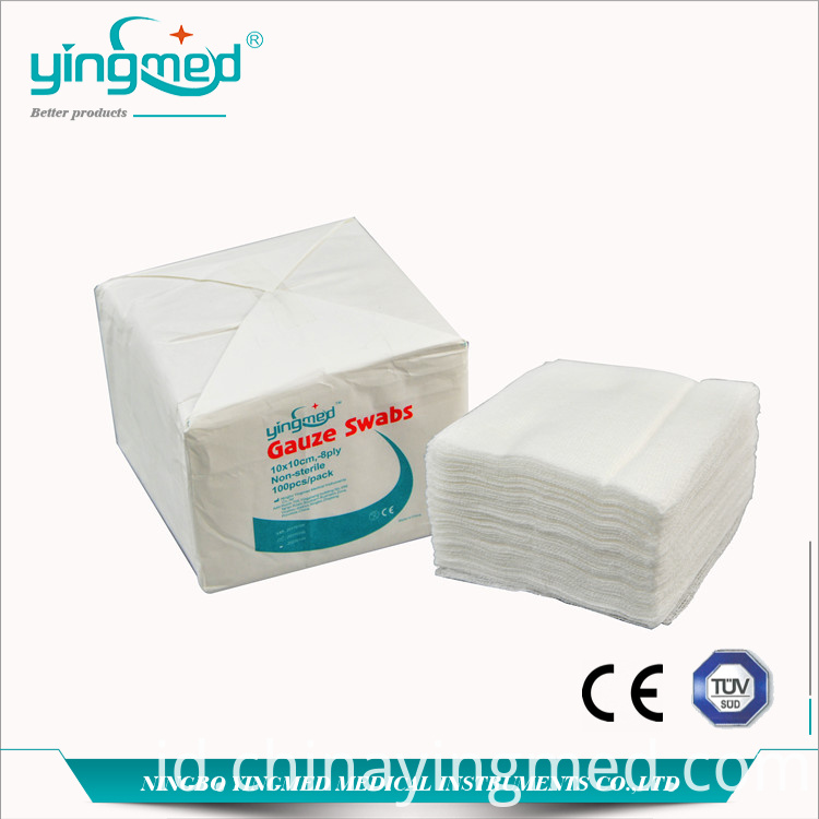 Cina 100 Cotton Kasa Swab Dengan Atau Tanpa X Ray Produsen