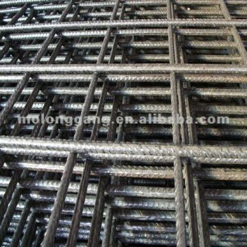 Hot-rolled ribbed steel mesh