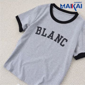 Minimalist design women's letter print T-shirt