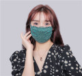 Masker sutra imitasi renda yang elegan