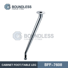 Furniture Chrome Base Cast Metal Table Leg