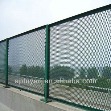 Highway Bridge safety fence