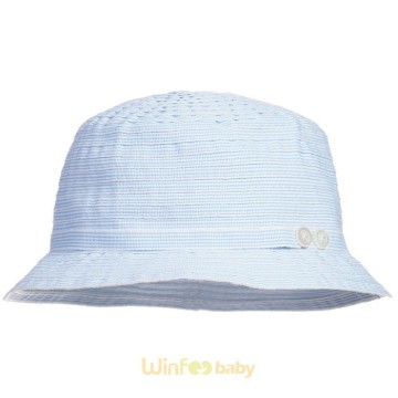 custom stripe plain children kids safari cap fisherman bucket hat sunbonnet