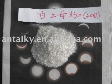 white muscovite powder