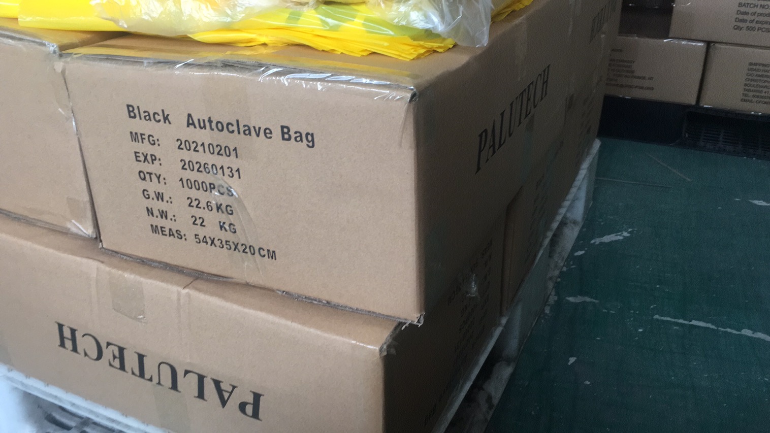 Medical Plastic Yellow Red Black Biohazard Bag Garbage Autoclavable Waste Bag