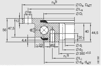  Slewing Bearing /Internal Gear