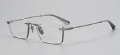 Titanium Half Rim Designer Rectangle Frame Glasses