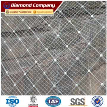 Rockfall Slope Protect Net/ Stainless Steel Wire Rope Mesh