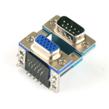 D-SUB PCB Right Angle 5.08mm 9P TO 15P