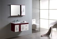 Modern PVC German Style Bathroom Vanity