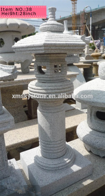 garden nature stone lanterns