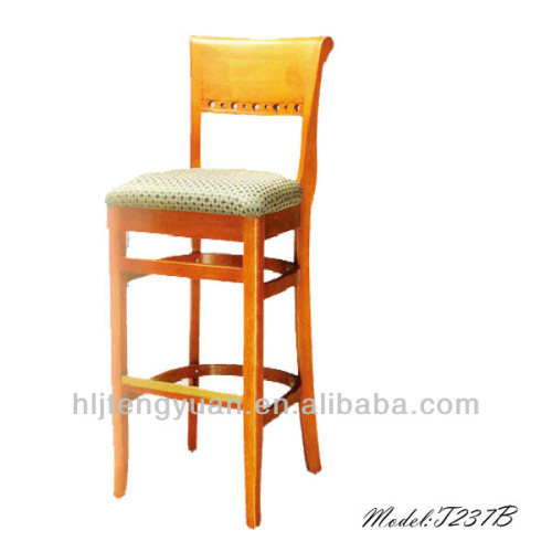 Modern Wood Bar Stool High Chair