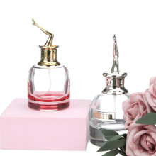 Wholesale 50ml Gaultier Cylinder Glass Perfume Bottle