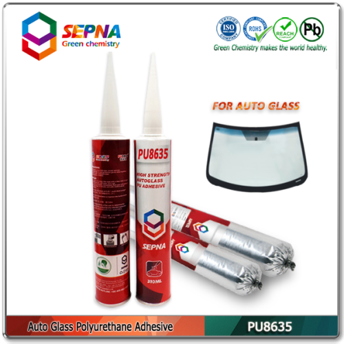 Tube flowable PU windshield and glass sealer