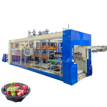 High Speed Plastic Tray Full Automatic Multi Stations Thermoforming Machine