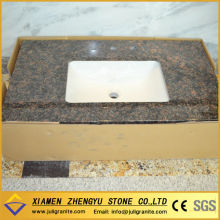 Prefabricate Tan Brown Granite Kitchen Countertop