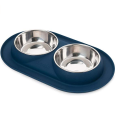 Double Stainless Steel Dog Bowls