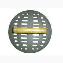 Round Pre-seasoned Cast Iron Bacon Press