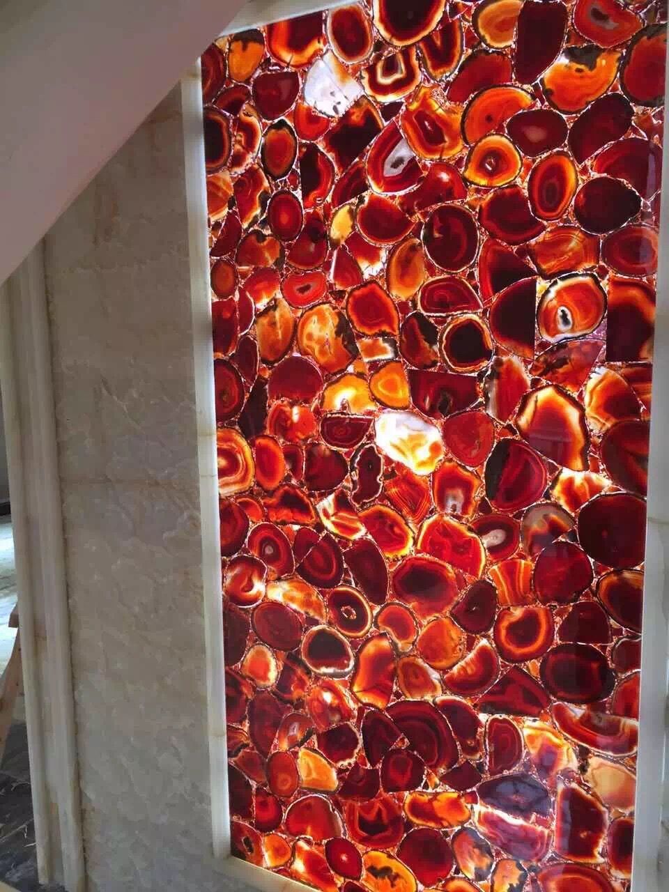 Red Agate Slab Agate Stone Natural Agate Stone