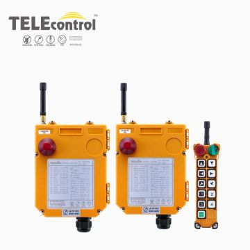 F24-10D Double Speed Crane Remote Control System (1 Transmitter, 2 Receivers)