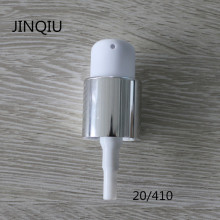 yuyao high quality 20/410 pp aluminium comestic cream dispenser, lockable cream pump
