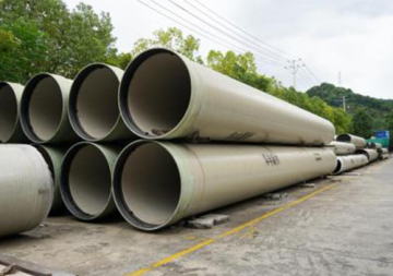 GRP pipe for sewage system