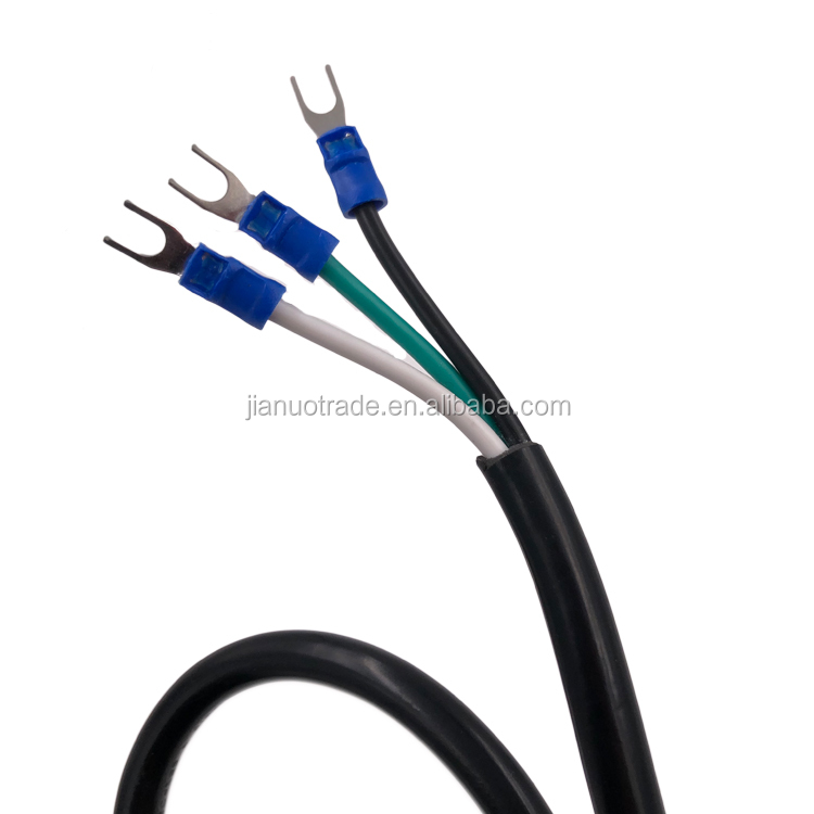 SJTW Cable 14AWG 5-15P Power Cable With U Type Terminal