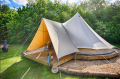 Novo Design exterior impermeável os Tarps acampamento Bell