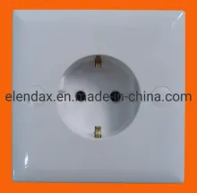 PC Material Schuko Socket for Iraq/Middle East F1010