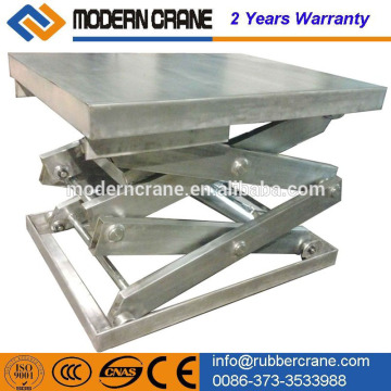 stainless steel scissor lift platform stainless steel scissor lift table /table lift