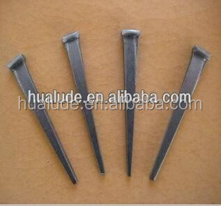 Cut Steel Nails flat tapered nail for concrete or brick