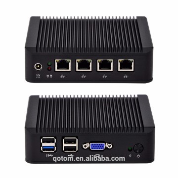 4* LAN Ubuntu Mini PC J1900 Quad core 2.42G Q190G4U