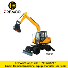 FWE90 Small Size Digging Machine Wheel Type
