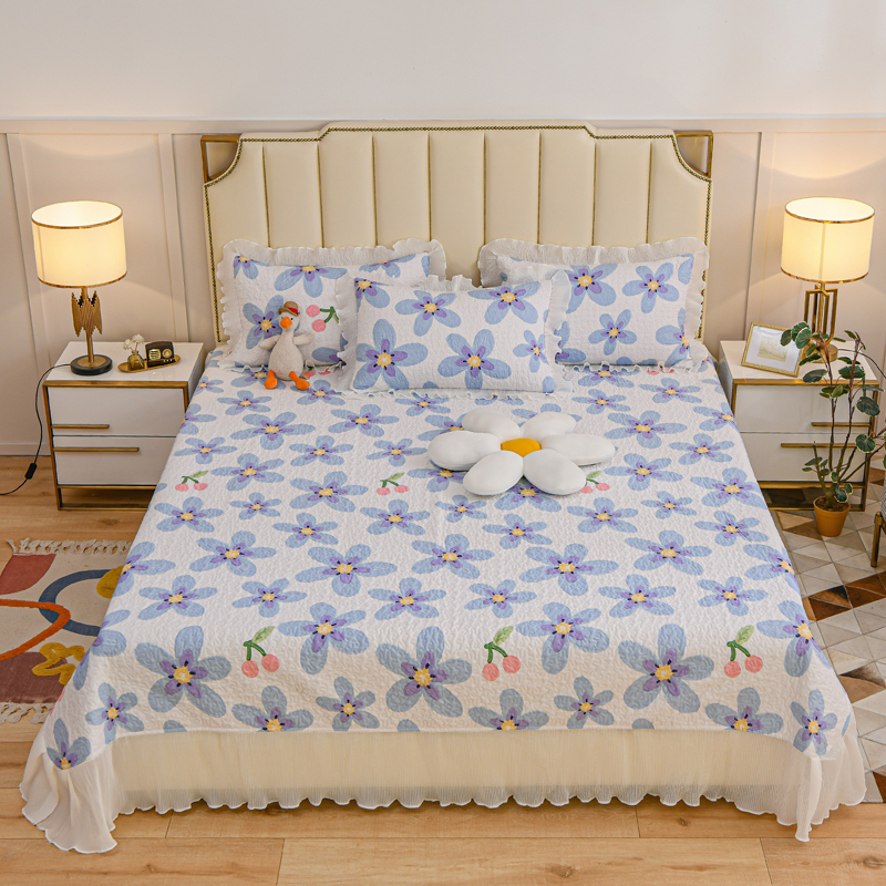 공장 사용자 정의 인쇄 bedcover bedspread 세트 도매상