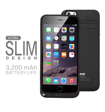 Case Cover Power Bank For iPhone 6/6 Plus