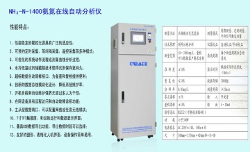 online ammonia nitrogen analyzer