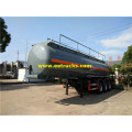 28cbm Tri-axle Trailers ya Tank ya Liquid