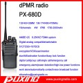 Profesyonel dPMR radyo OEM PX-680D 5 w IP66 dijital 4FSK modülasyon dijital şifreleme uyumlu analog